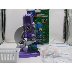 EDU SCIENCE Microscope Set with Slides Specimen Jars Dropper Etc